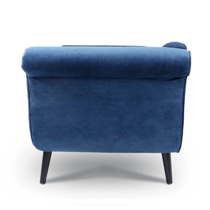 Chaise longue vintage avec accoudoirs enroulés de Christopher Knight Home