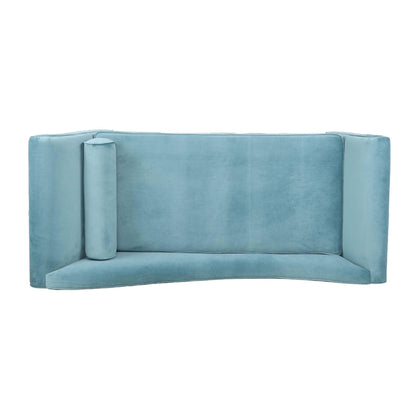 Chaise longue vintage avec accoudoirs enroulés de Christopher Knight Home