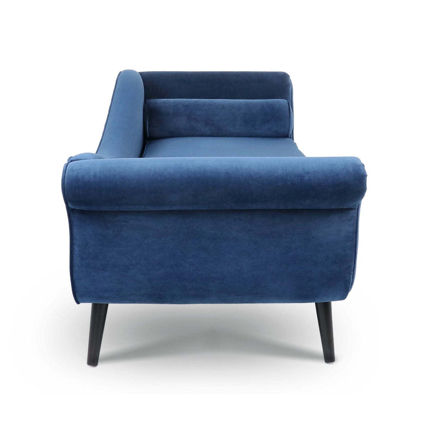 Chaise longue vintage avec accoudoirs enroulés de Christopher Knight Home