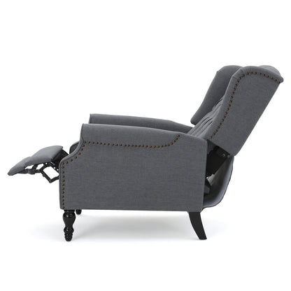 Fauteuils inclinables Walter en tissu capitonné (lot de 2) par Christopher Knight Home