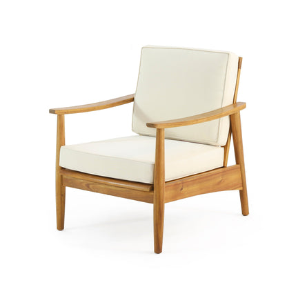 Salon de jardin Willowbrook en acacia pour 4 personnes de Christopher Knight Home