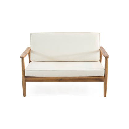 Salon de jardin Willowbrook en acacia pour 4 personnes de Christopher Knight Home