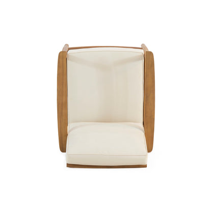 Salon de jardin Willowbrook en acacia pour 4 personnes de Christopher Knight Home