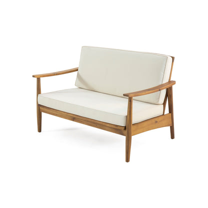Salon de jardin Willowbrook en acacia pour 4 personnes de Christopher Knight Home