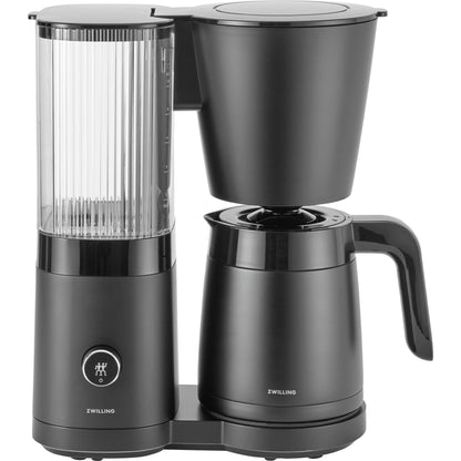 Machine à café goutte-à-goutte ZWILLING Enfinigy avec carafe isotherme, 10 tasses, titulaire du label SCA Golden Cup Standard - 2,5 qt