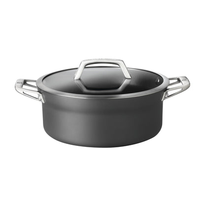 Casserole à fond épais en aluminium anodisé ZWILLING Motion, antiadhésive