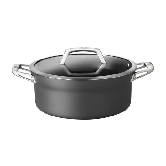 Casserole à fond épais en aluminium anodisé ZWILLING Motion, antiadhésive