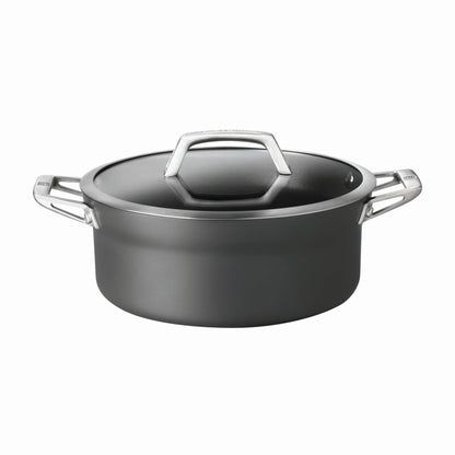 Casserole à fond épais en aluminium anodisé ZWILLING Motion, antiadhésive