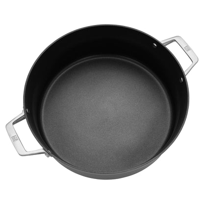 Casserole à fond épais en aluminium anodisé ZWILLING Motion, antiadhésive
