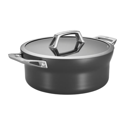 Casserole à fond épais en aluminium anodisé ZWILLING Motion, antiadhésive